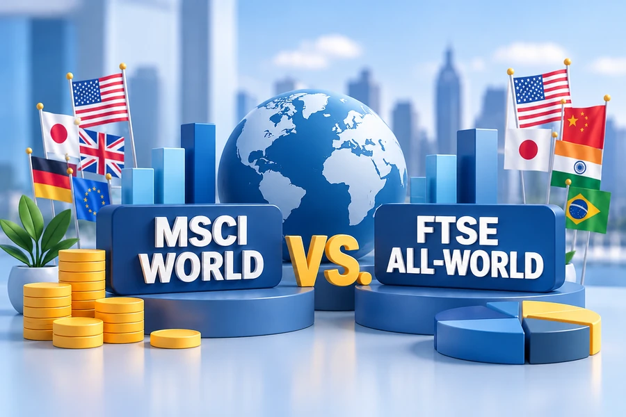 MSCI World vai FTSE All-World? Indeksien erot vertailussa